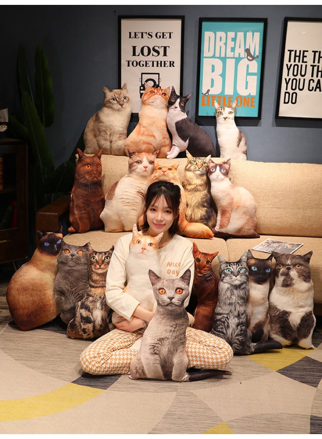 Cute Pet Doll Special-shaped Plush Pillow DIY Gift Cushion Photo Pillow Anime Peripheral Cushion Simulation Gift-Specifications:22 - Image 2