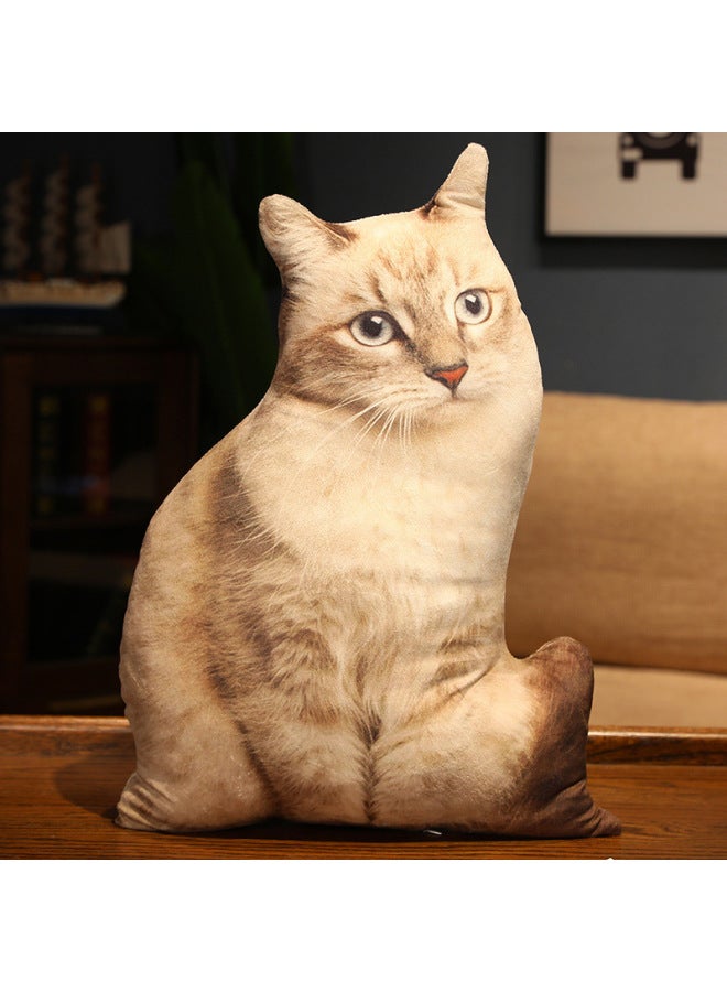 Cute Pet Doll Special-shaped Plush Pillow DIY Gift Cushion Photo Pillow Anime Peripheral Cushion Simulation Gift-Specifications:22 - Image 1