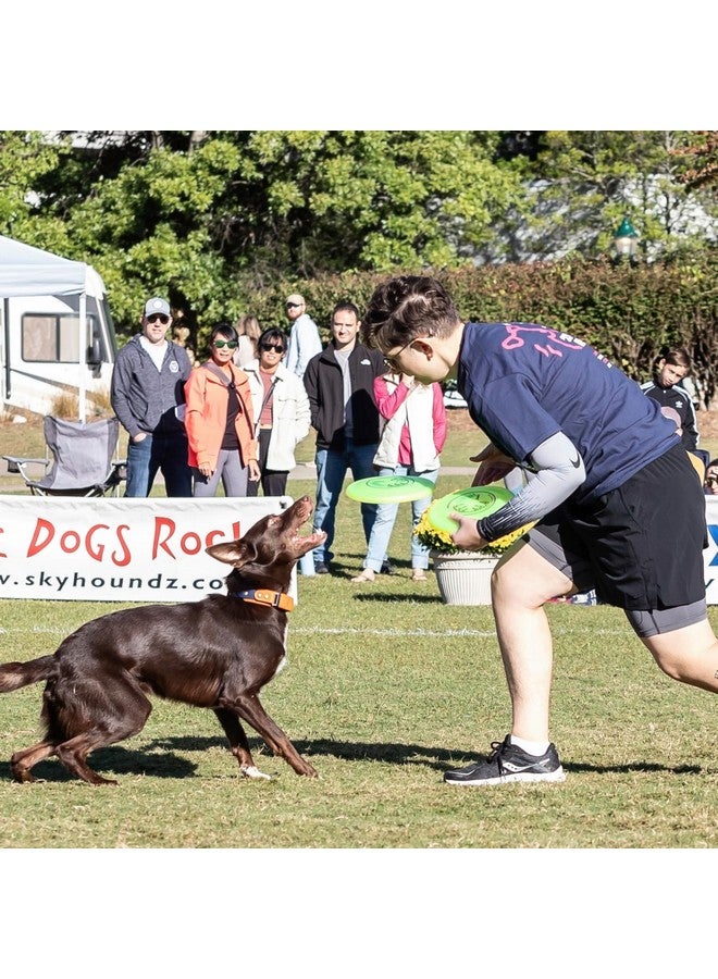 هايبر فلايت قرص طائر للكلاب من هايبرفلايت جوز - أقوى لعبة تدريب للكلاب في العالم. أفضل لعبة أقراص طائرة للمنافسة للحيوانات الأليفة، مقاومة للثقب - ٨.٧٥ بوصة - Image 5