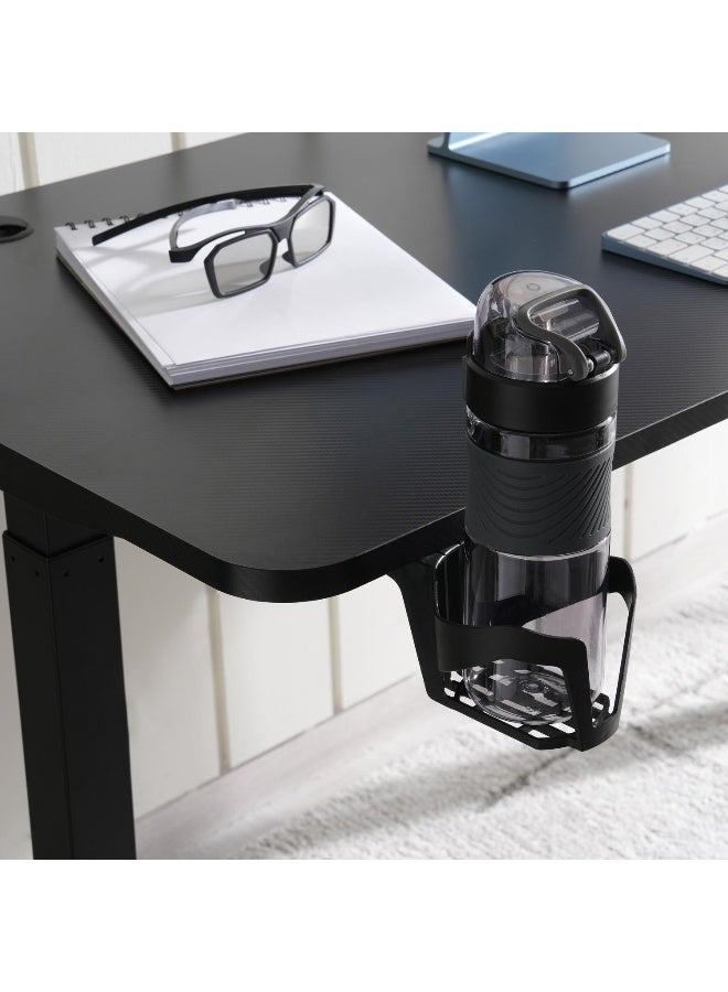 Pan Home Odie Gaming Desk With Electric Height Adjustable - Black - Image 4