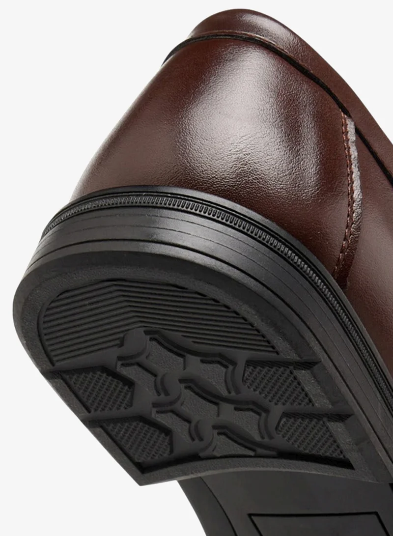 LBL by Shoexpress Textured Slip-On Loafers