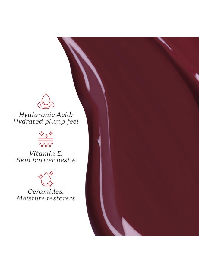 Color Cupid Color Cupid Matte Intense Color 18-Hour Stay Liquid Lipstick | Infused with Hyaluronic Acid & Ceramide | Transfer Proof & Kiss Proof| Forever Love - Passionate Plum | 4 ml  - Image 4