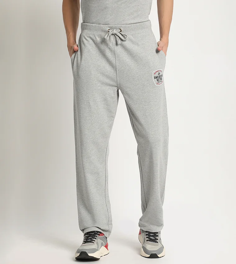 بيفرلي هيلز بولو كلوب بنطلون رياضي بخصر مطاطي مطرز بشعار