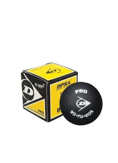 DUNLOP Dunlop Pro Squash Balls Yellow Dot - WSF & WSA & PSA Official Ball - 01 Pck 12 PCS  - Image 2