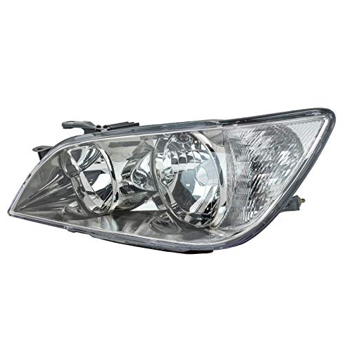 TRQ Driver & Passenger Side Headlight Assembly Set Headlights Driver & Passenger Side Compatible with 2001-2005 Lexus IS300 LX2502121 LX2503121 - Image 3