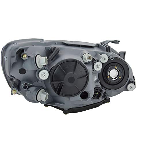 TRQ Driver & Passenger Side Headlight Assembly Set Headlights Driver & Passenger Side Compatible with 2001-2005 Lexus IS300 LX2502121 LX2503121 - Image 4