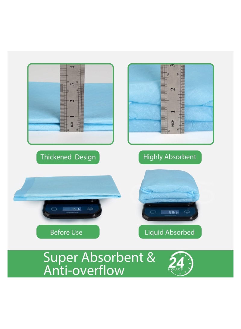 Cherry Medical Supply 120-Pieces Packed In 4 Pouches Cherry Medical Supply 60 Cm X 45 Cm Pet Training Pads And Puppy Pads Super Absorbent - Image 4