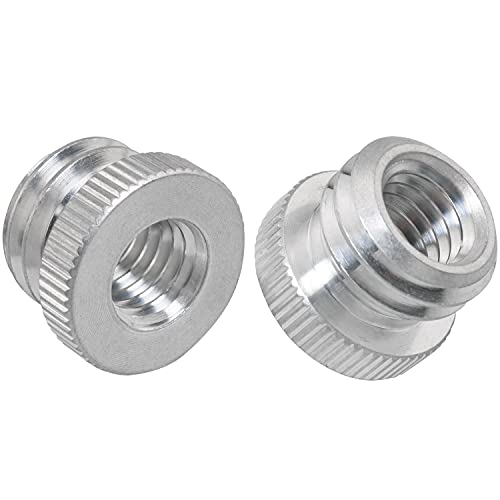 LUORNG 2PCS 3/8'' Female to 5/8'' Male Threaded Screw Adapter for Microphone Stand Mount Tripod Laser Level Adapter - Image 1