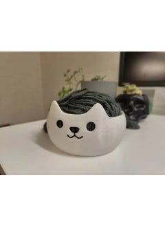 Internos Design Cute Designed Cat Shaped Bowl Set of 2 