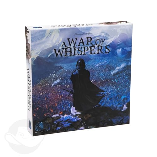 STARLING GAMES A War of Whispers 2nd Edition Board Game  Strategic Board Game for Adults  Teens  Intrigue  Diplomacy Gameplay  Perfect for Fans of Strategy  Adventure Board Games - Image 1