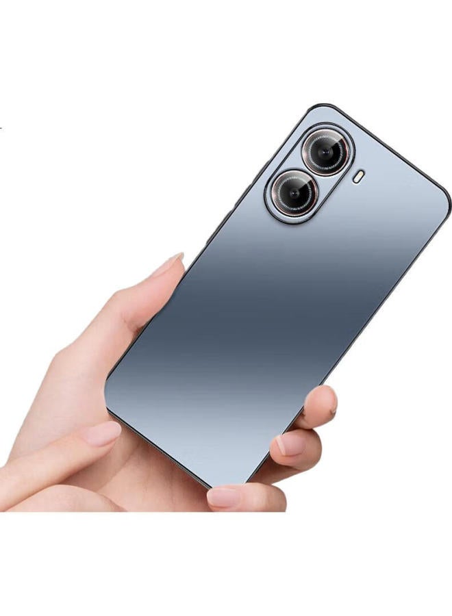 Shangsu Matte Full Protection Case For Redmi Turbo 4 / Xiaomi Turbo 4, Anti-Drop Slim Business Luxury Phone Cover With Ag Frosted Finish, For Men And Women, Graphite Black - Image 3