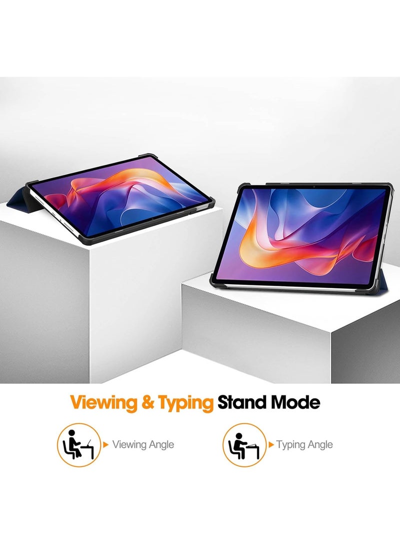 Case for Xiaomi Redmi Pad 2 Tablet 11 Inch 2025, Thin Slim PU Leather Stand Protective Hard Shell with Auto Wake/Sleep for Redmi Pad 2  - Image 3