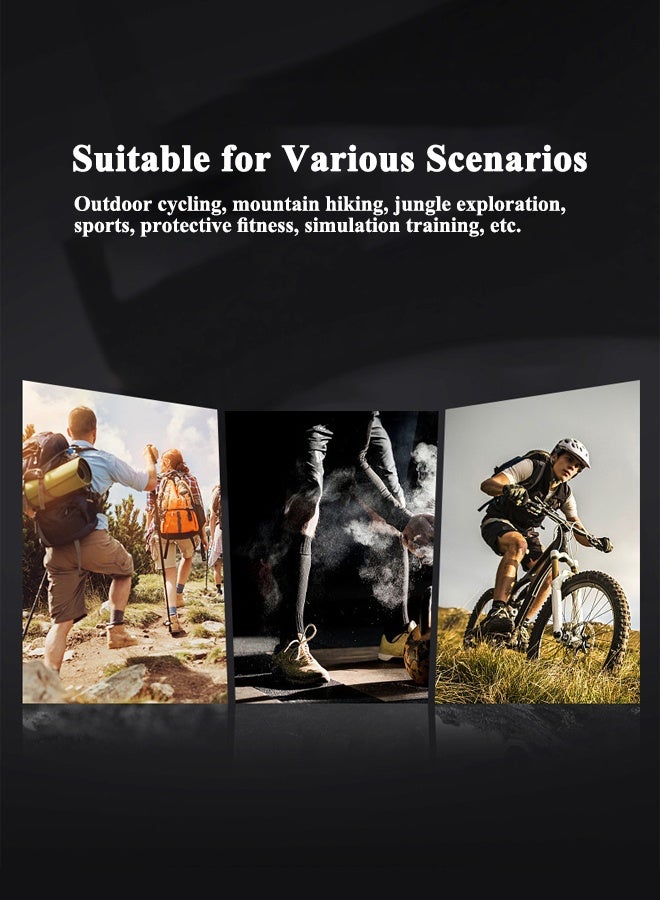 kyncilor 1 Pcs Professional Sports Patella Strap, Adjustable Breathable & Shock Absorption Patella Knee Support Strap Brace for Sport, Workout, Fitness, Meniscus Tear, Arthritis, ACL, Joint Pain Relief (One Size, Black) - Image 3