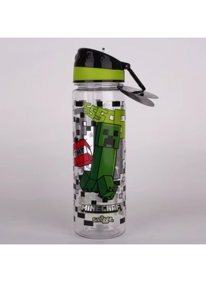 Smiggle Australia Smiggle Kids Straw Water Bottle - Large Capacity Travel Mug