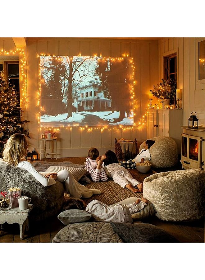 erorex Led String Lights Battery Powered 33 Ft 10M Waterproof Fairy Lights 100 Led Light With 8 Modes For Diy Wedding Bedroom Tree Decoration Warm White 2 Pack - Image 5