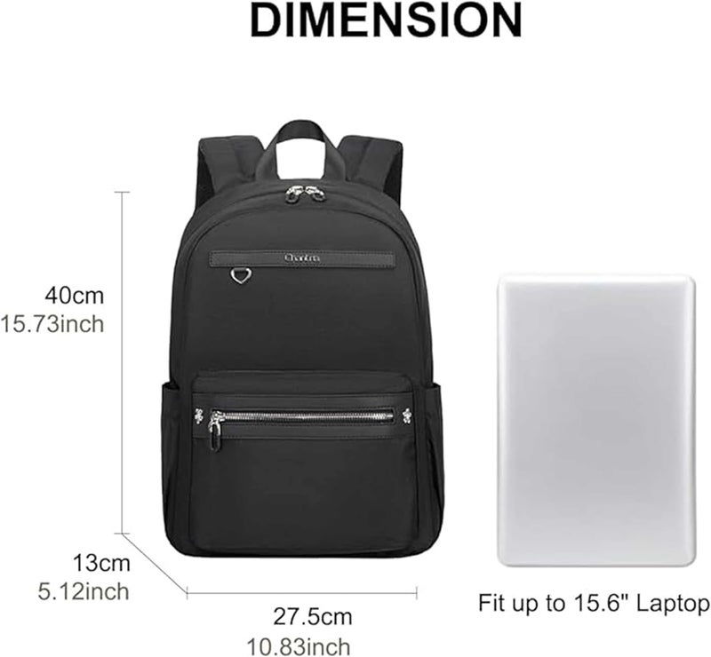 Chantria Premium Water-Resistant Computer Backpack for Women Multifunctional Anti-Theft Lightweight Daypack for Casual Travel Office School College, CB00649 - Image 4