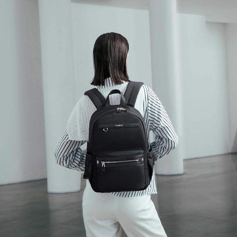 Chantria Premium Water-Resistant Computer Backpack for Women Multifunctional Anti-Theft Lightweight Daypack for Casual Travel Office School College, CB00649 - Image 2