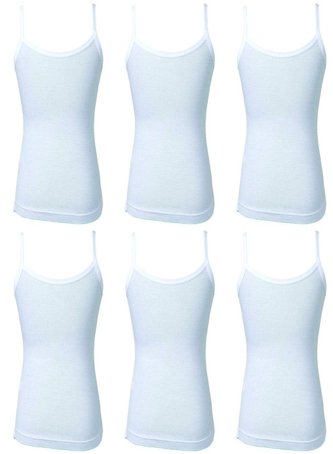 Bodycare Girl's Regular fit Plain Vest (E80W_White_18-24 Months) - Image 2