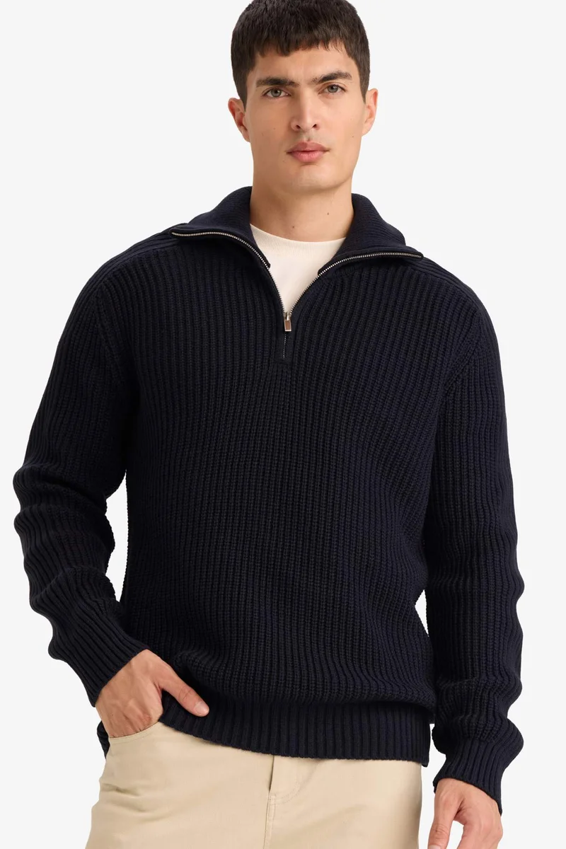 ديفاكتو Standard Fit Knitwear Pullover