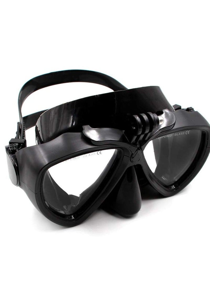 Swimming Goggles Diving Mask Scuba Snorkel Glasses fit for GoPro Hero 7,6,5,4,3,3,2,1 Session 4,5 Fusion 360 4K DJI Osmo Action Cameras, Diving Glasses to Record the Beauty of the Water - Image 3