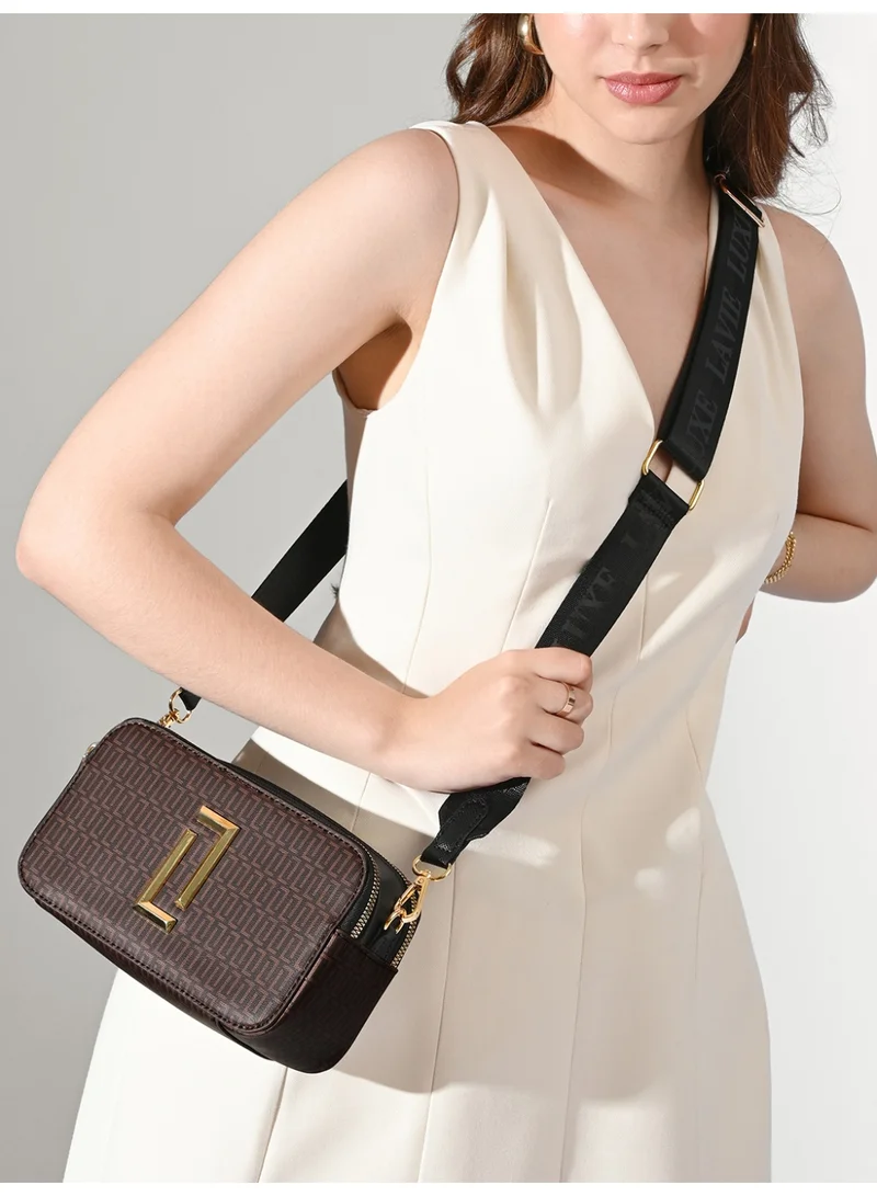 لافي صندوق فينّي نسائي فاخر أسودشوكولاتة