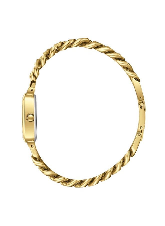 Lee Cooper Women's Analog Display Watch With Gold Metal Strap - LC08130.120  - Image 3