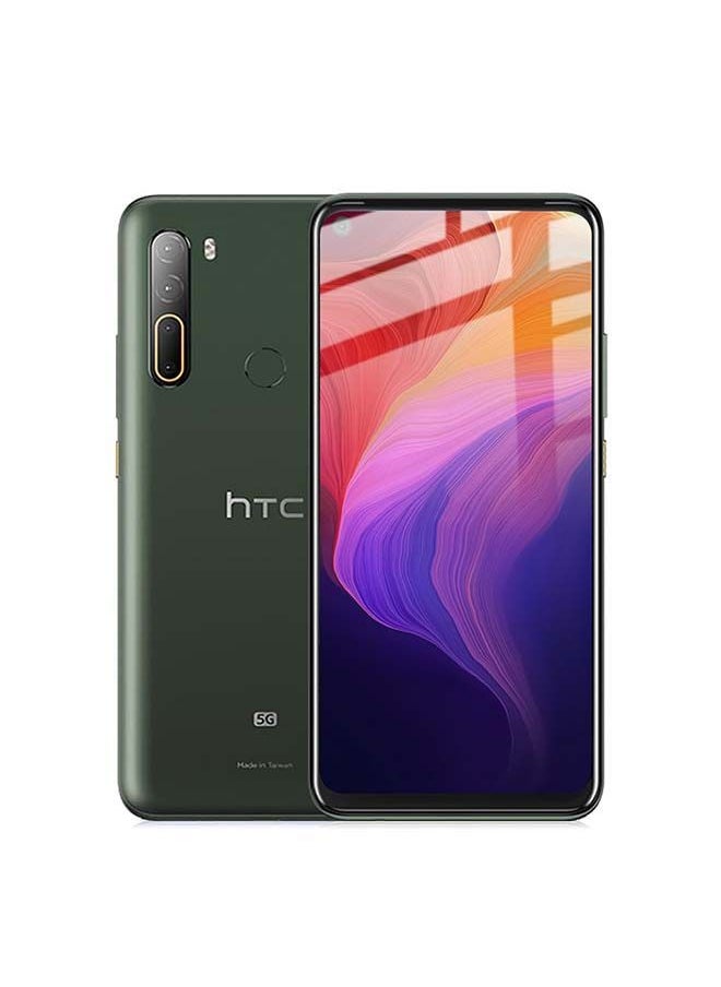 نيبمينينت مجموعة لاصقات حماية للشاشة من الزجاج المقوى بتصميم ثلاثي الأبعاد لهاتف HTC ‏U20 ‏5G مكونة قطعتين شفاف  - Image 2