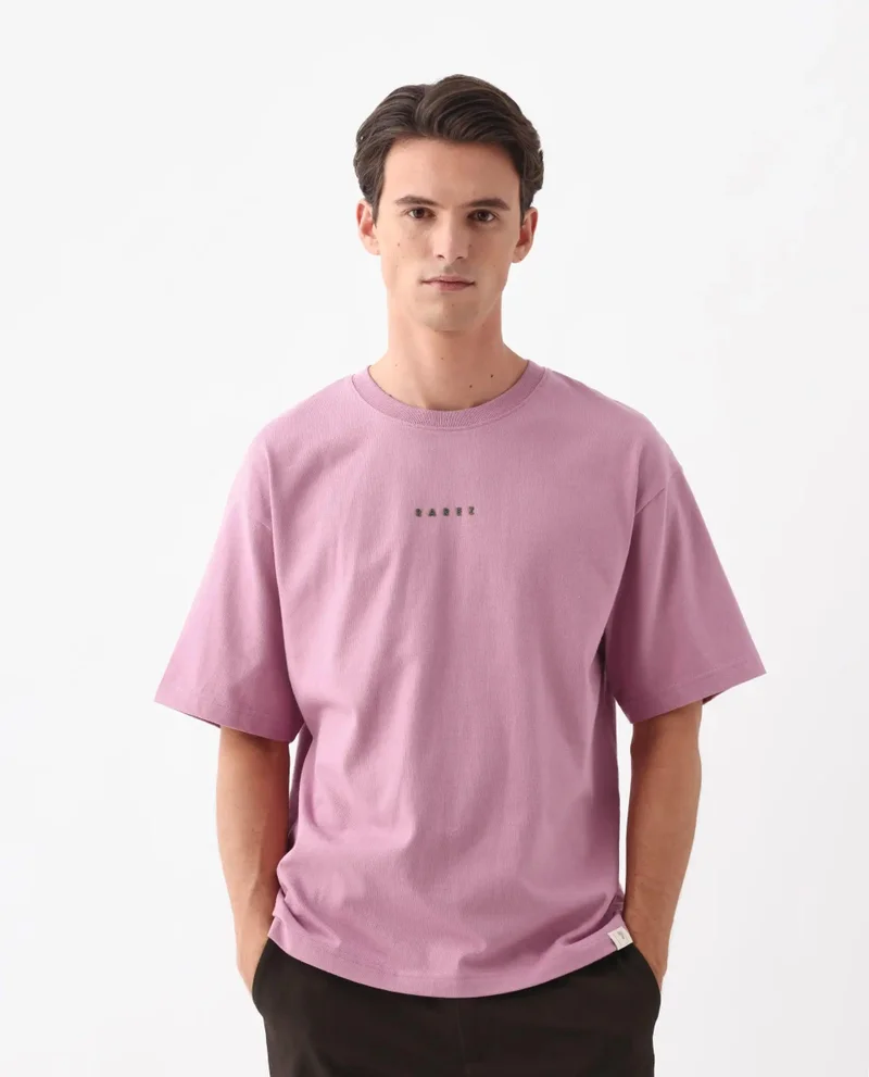 Rare Rabbit Men's Oversized Back Graphic Print T-Shirt