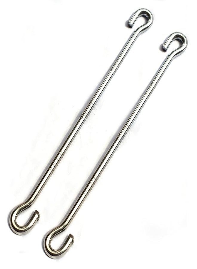 TEELLON Heavy Duty Strong Swing Hanging Rod Long Extension Hook Set for Hammock Chair Porch Boxing Punching Bag Aerial Yoga Hang Any Article Multipurpose Uses (Pack of 6, Weight up to 200KG) - Image 4