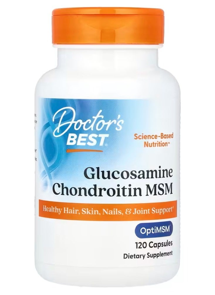 Doctor's BEST Glucosamine/Chondroitin/MSM    120C  - Image 1