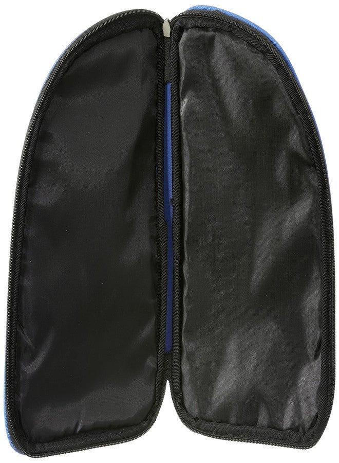 دي إتش أس مضرب تنس خشبي DHS طراز S-S302 مع كرة تنس 40 مم، لون برتقالي (علبة من 30 قطعة) وغطاء مضرب تنس خشبي أزرق RC104 - Image 5