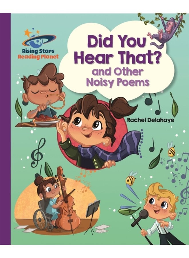 Reading Planet Did You Hear That and Other Noisy Poems Purple Galaxy - Paperback