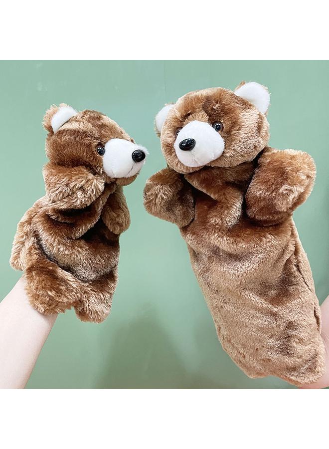 Bluejw New Suit Plush Toy Hand Doll Panda Doll Soothing Early Education Gloves Shake Tone  - Image 1
