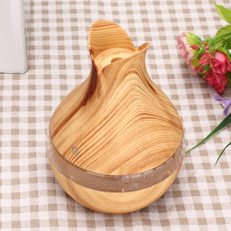 Aroma Essential Oil Diffuser 7 Colors LED Light Flower Petals Shape - Low Noise Air Humidifier for Home Use Health Protection Gift Choice - Image 4
