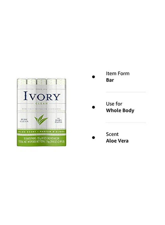 Ivory Bar Soap Bath Size Aloe (Pack Of 2) - Image 5