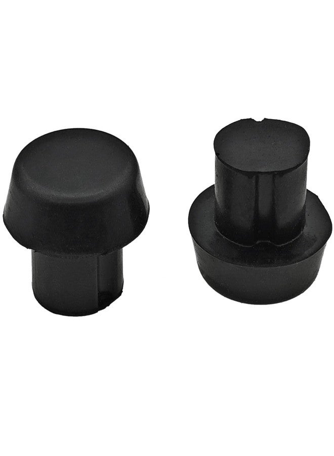BOKWORE 8 PCS Pool Cue Bottom Rubber Cover Pool Cue Bottom Plug Pole Tail Cover Protection Accessories (Black) - Image 5