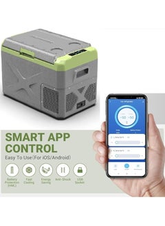 Generic Car Fridge Freezer Portable Compressor Car Refrigerator 55L 12/24V Electric Cooler for Camping, Road Trip, Picnic, Down to -20℃ for Outdoor RV Camping Travel Vehicles Home Use WIFI APP Control,  - Image 5