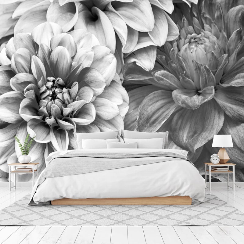 CliouarVintage Large Petals Wall Mural wallpaper103 x 69