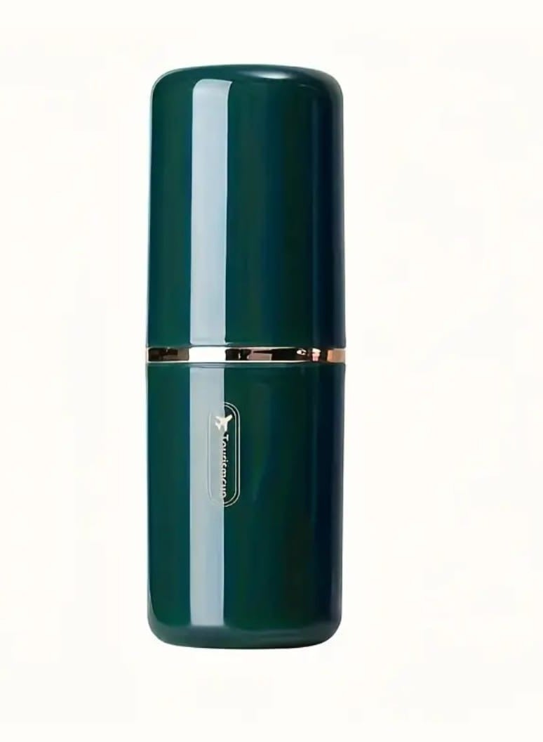 LDQ 3pcs Travel Toothbrush Case Set – Stylish & Compact Toothbrush Holder with Dual Compartment Design for Travel, Office, Gym & Home – Leakproof, Hygienic & Portable Toothbrush Storage Organizer for Men & Women - Image 3