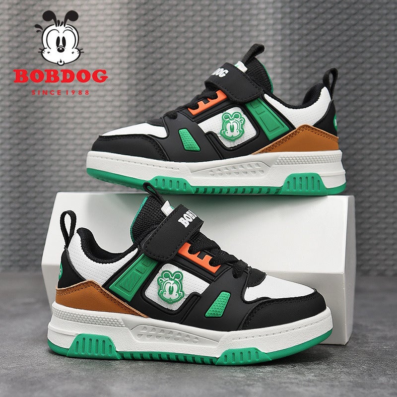 Children'S Shoes 2024 New Boys And Girls Low-Top Board Shoes Boys And Girls Casual All-Match Velcro Breathable Board Shoes Trendy - Image 3