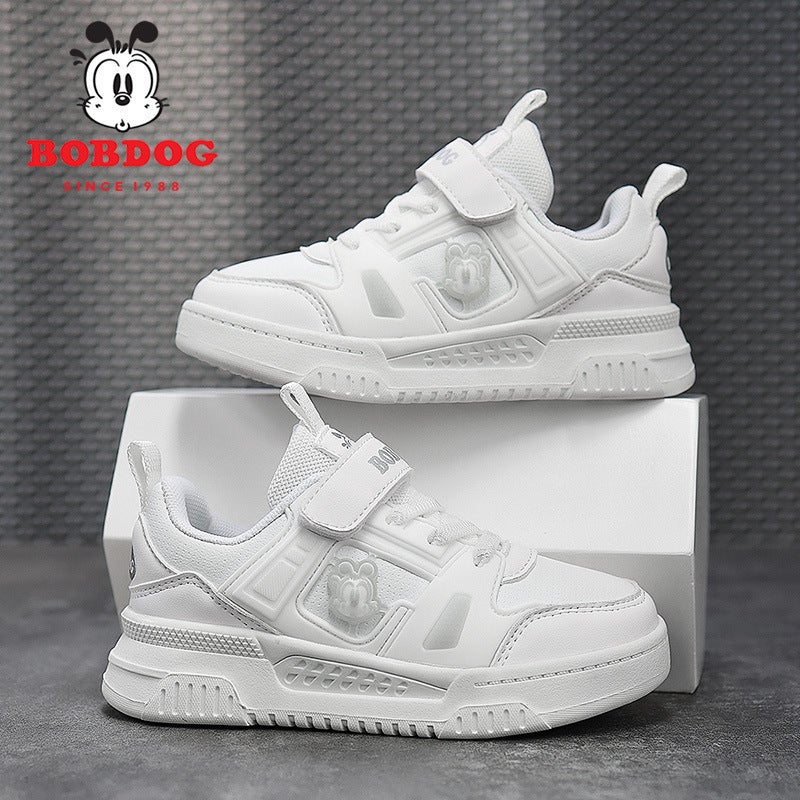 Children'S Shoes 2024 New Boys And Girls Low-Top Board Shoes Boys And Girls Casual All-Match Velcro Breathable Board Shoes Trendy - Image 4