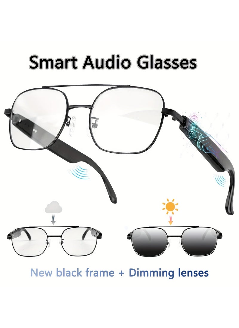 Generic [Smart Audio Glasses] Smart Audio Glasses with Automatic Dimming Lenses  - Image 1