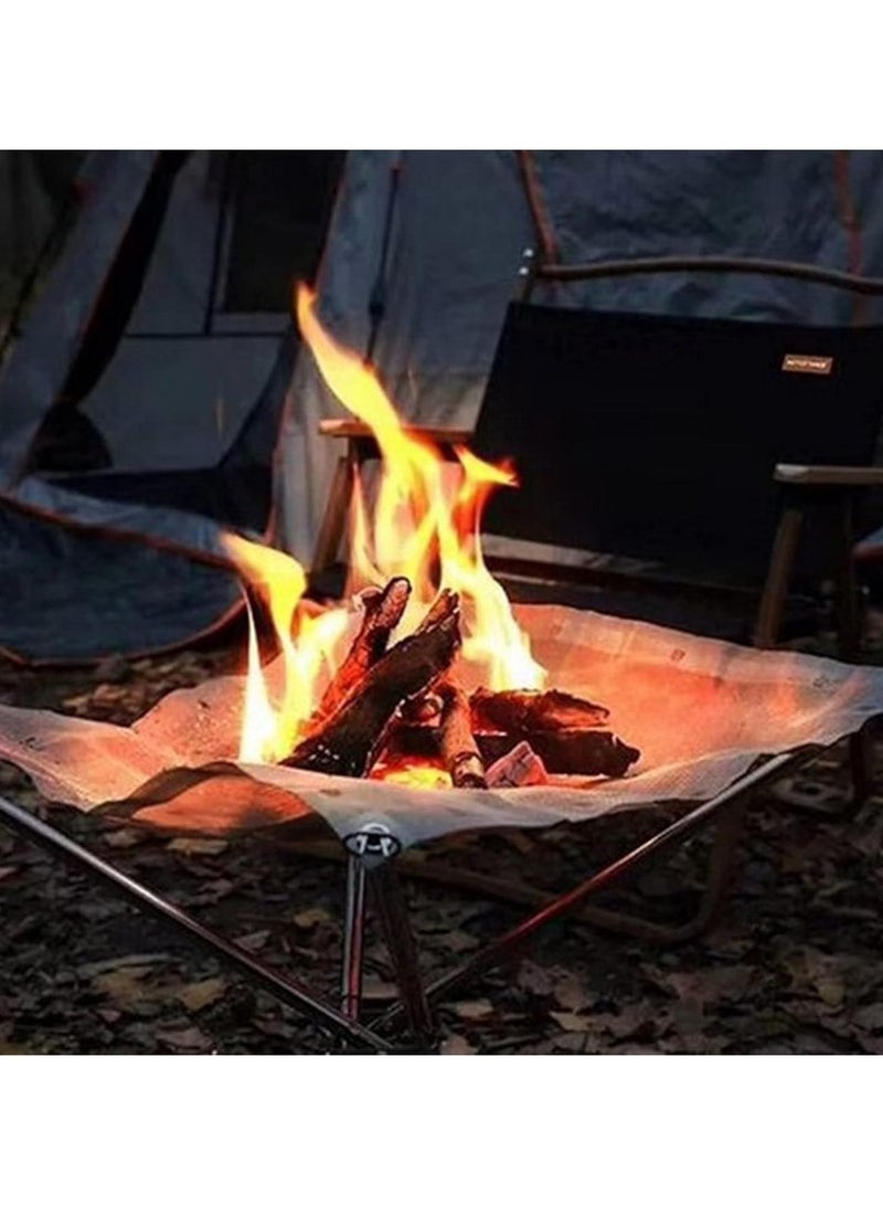 غاز حامل حفرة نار خارجي 56 × 56 × 43 سم - Image 3