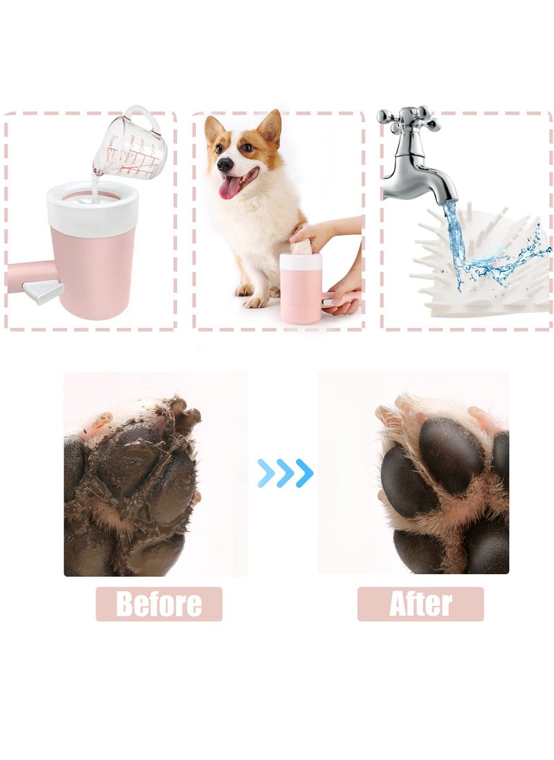Generic - Portable 360° Rotating Dog and Cat Paw Cleaner Cup - Automatic Pet Paw Washing Solution for Easy and Effective Cleaning of Your Furry Friends' Paws. - Image 1