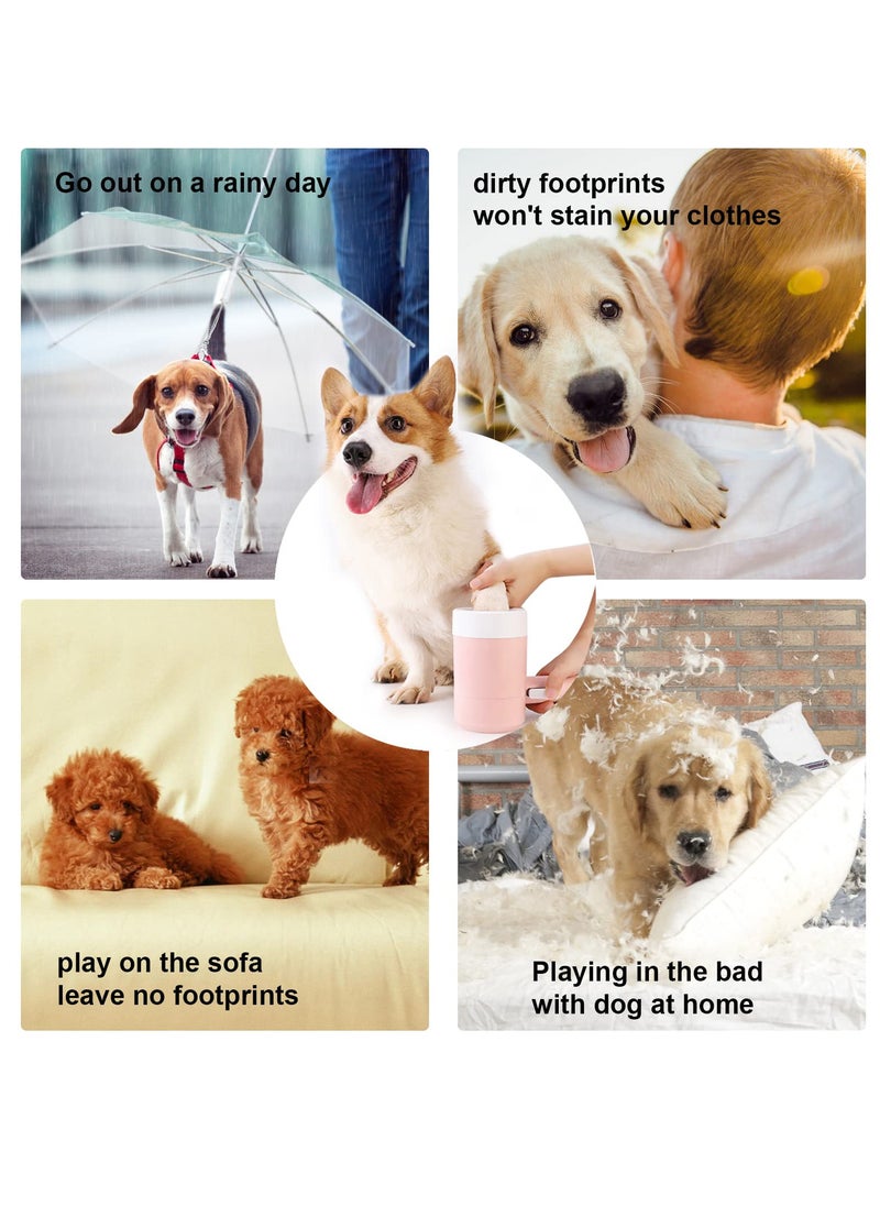 Generic - Portable 360° Rotating Dog and Cat Paw Cleaner Cup - Automatic Pet Paw Washing Solution for Easy and Effective Cleaning of Your Furry Friends' Paws. - Image 1