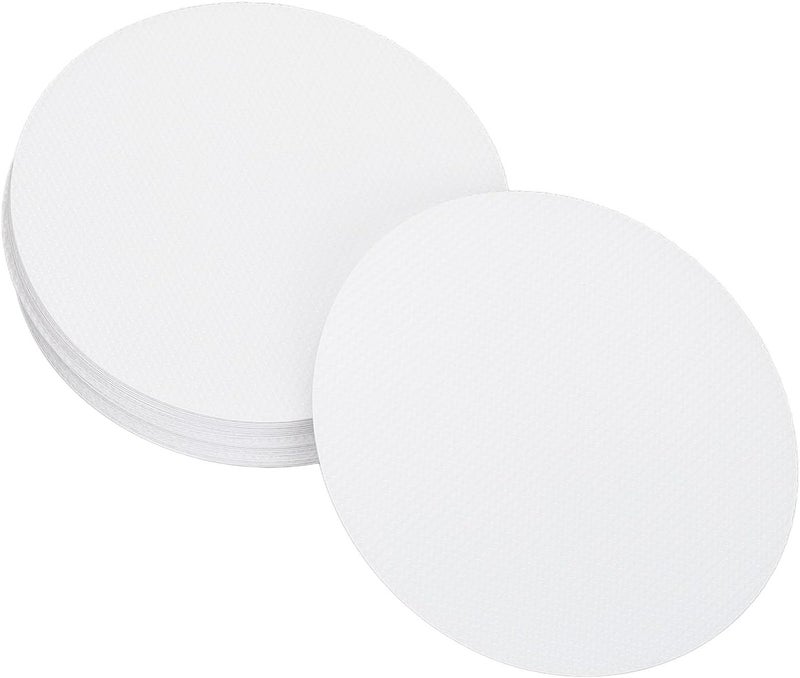 klarako 20pcs Prevent Slip Stairs Sticker with Waterproof Strong Grip, Transparent Design, for Bathroom Floor Bathtub (Circular Shape) - Image 1