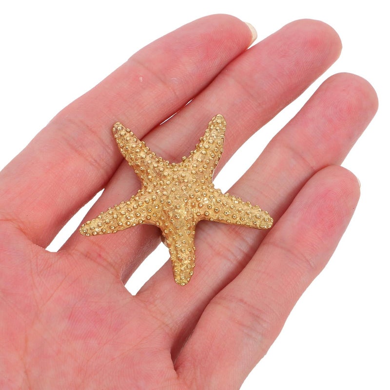 Mini Cabinet Knob Retro Brass Ocean Creature Drawer Handle Coastal Decorative Door Knobs - Image 5