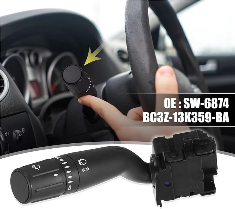 BC3Z13K359BA Steering Column Switch Cruise Control Turn Signal Lever For Ford F250 F350 F450 F550 - Image 4