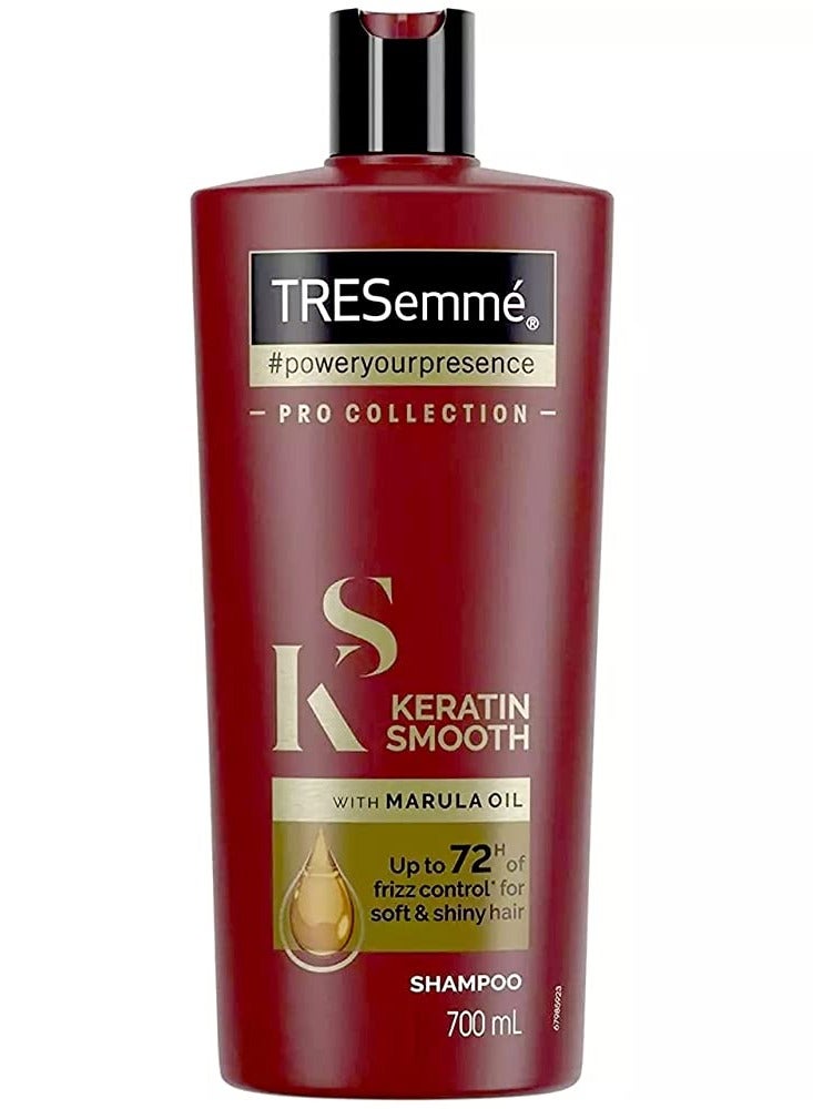 TRESemmé Keratin Smooth With Marula Oil Shampoo 700ml - Image 1