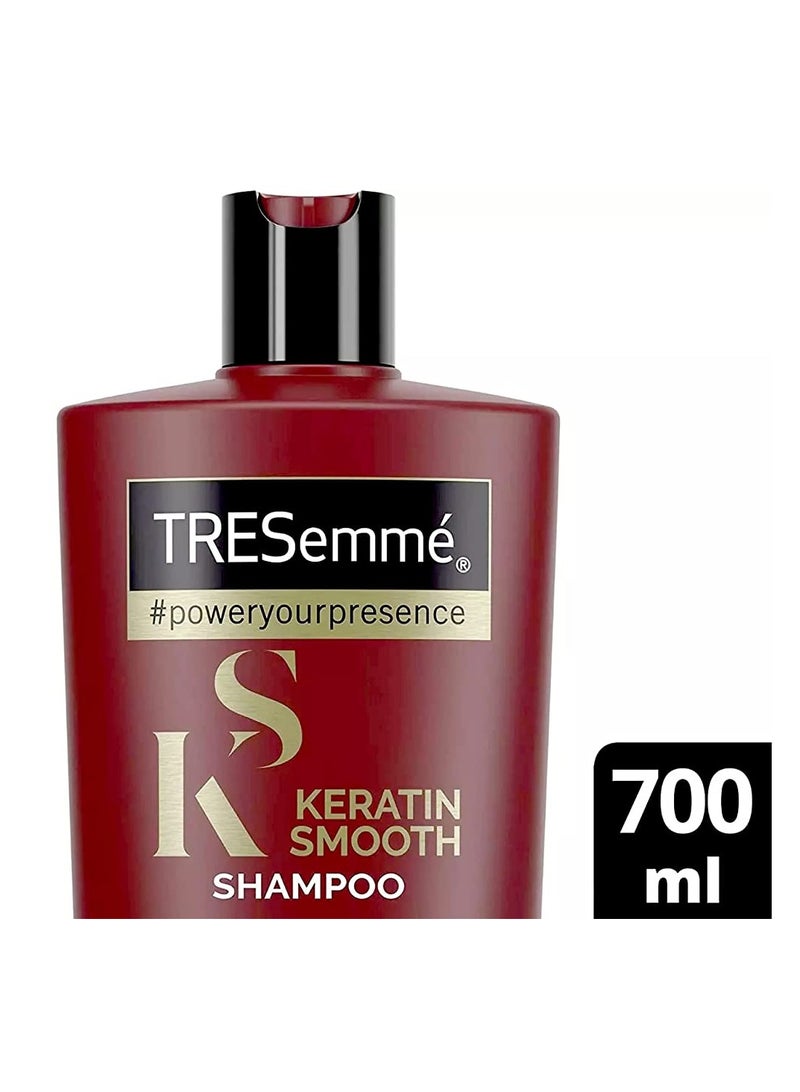 TRESemmé Keratin Smooth With Marula Oil Shampoo 700ml - Image 4